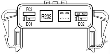 Auxiliary relay box: Ford F-150 (2008)