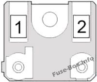 Fusible Link Block: Toyota 86 / GT86 (2012-2018)