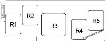 Relay Box: Toyota Corolla / Auris (2013, 2014, 2015, 2016, 2017, 2018)