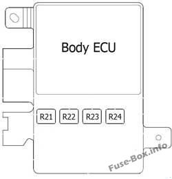 Body ECU: Toyota FJ Cruiser (2006-2015)