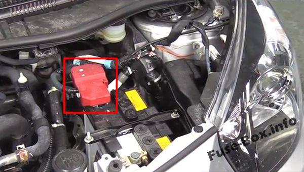 Fusible Link Block: Toyota iQ (2008-2015)
