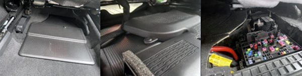 Access to Rear PDC: Jeep Grand Cherokee (WL; 2021-2023)