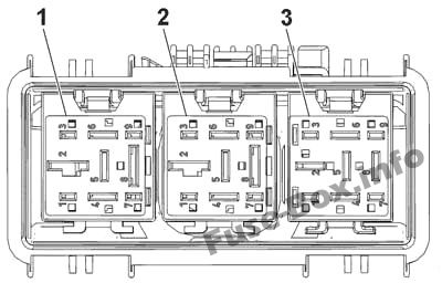 Relays: Chevrolet Cruze (2008-2016)