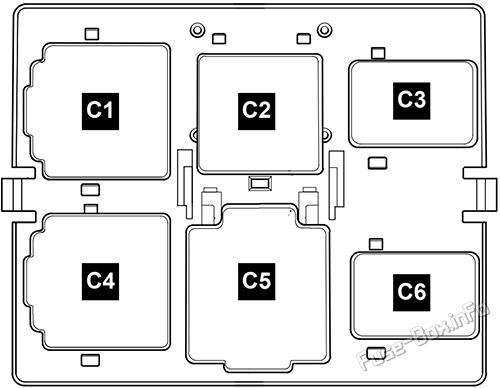 Additional relay box: Volkswagen Touran (2003, 2004, 2005, 2006)