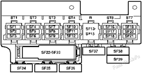 Fuse Holder F: Volkswagen Transporter T5.1 (2010-2015)