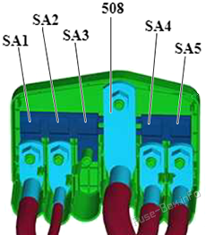 Fuse Holder A: Volkswagen Passat B9 (2024-2025)