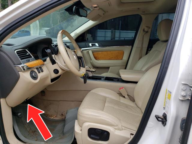 Lincoln MKS 2009-2012 Passenger Compartment Fuse Box Location